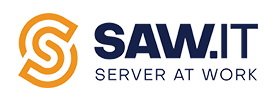Server at work logo